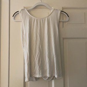 TOBI Backless White Tank Top